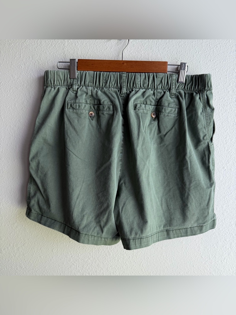 Old Navy Everyday Elasticized Back Waistband Large Chino Shorts Comfy Preppy F - Picture 4 of 14